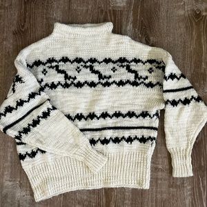 Basin and Range Apres Vintage Style Sweater